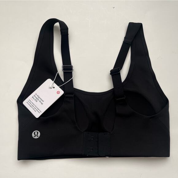 Lululemon in alignment bra black 2 NWT - Picture 5 of 9